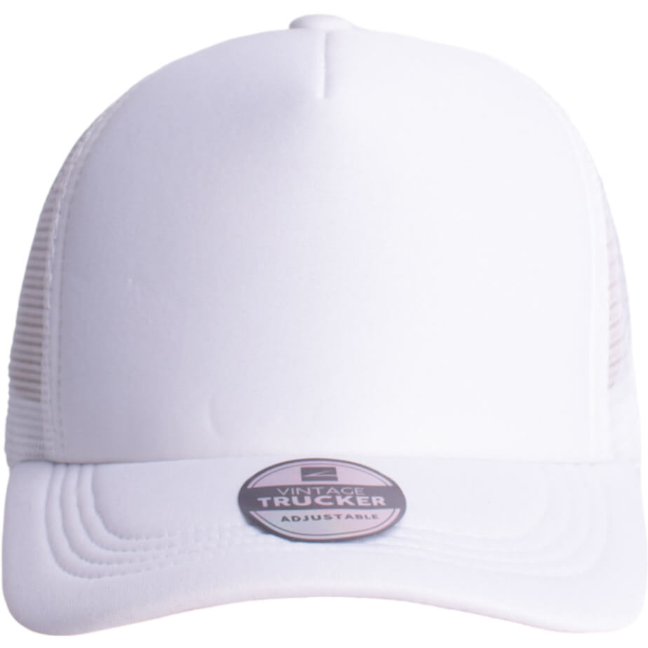 FWRD Vintage Trucker Cap White